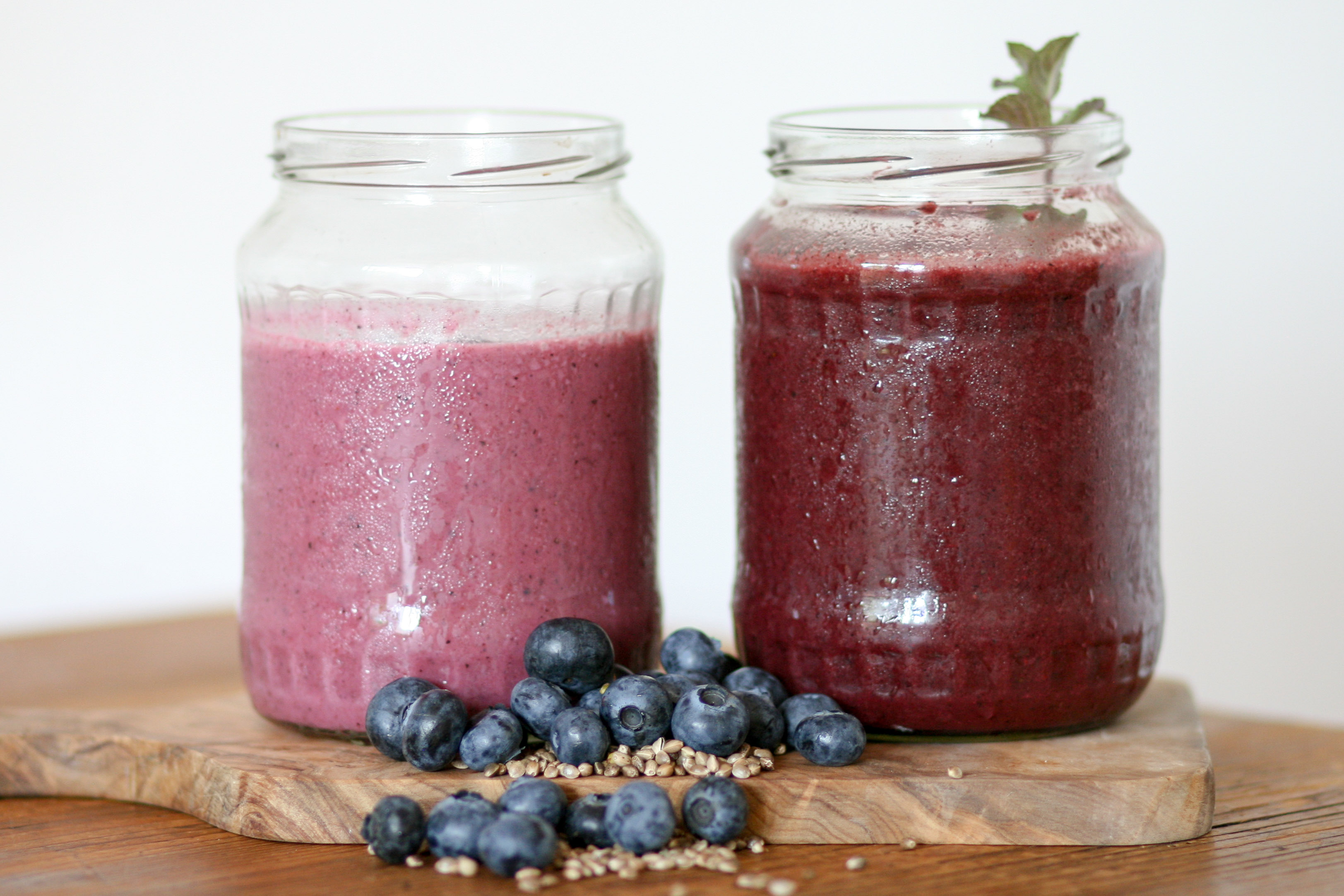 Blaubeer-Power-Smoothie